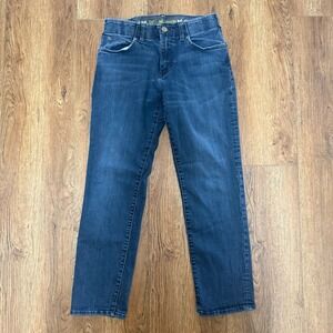 Lee‎ Extreme Motion MVP Mens Jeans Dark Wash Straight Leg Size 30x29  Stretch